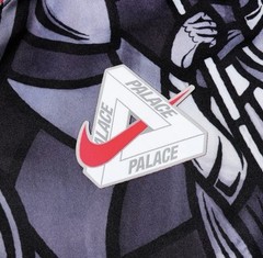 Palace x Nike England Dri-FIT Football Jersey Pewter Grey/Bright Crimson Medium