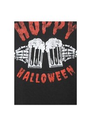 Way to Celebrate Men’s & Big Men’s Hoppy Halloween Graphic Tee Small