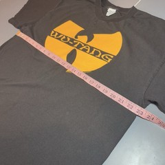 2007 Y2K Wu-Tang Clan T-Shirt Wutang Logo W Black Hip Hop Rap Size XL
