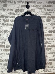NWT! Noutex 100% Cotton Flame Resistant Long Sleeve Tee Shirt – Blue Size 2XL