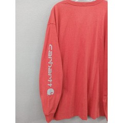 Carhartt Loose Fit Long Sleeve Shirt Mens Size 2XL Red Workwear Heavyweight K231