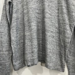 Vince Mens XXL Gray Sweater Tee Long Sleeve Cotton Cashmere Modal Lightweight *