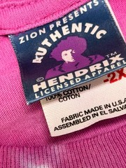 Vintage 2000 Jimi Hendrix Tie Dye Band T-Shirt Zion Rootswear