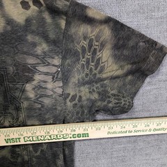 Affliction Shirt Mens XL Green Chris Kyle Skull Military Graphic Tee Top