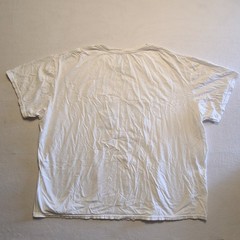 Batman Graphic T Shirt Men XXL White DC Comics Superhero Logo 100% Cotton White