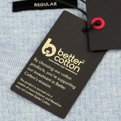Ted Baker London Textured T-Shirt Short Sleeve Crew Neck Blue Size 5 XL
