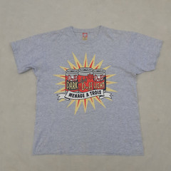Menage A Trois Duff Lady Dark Simpsons Men’s Medium Light Grey Marl