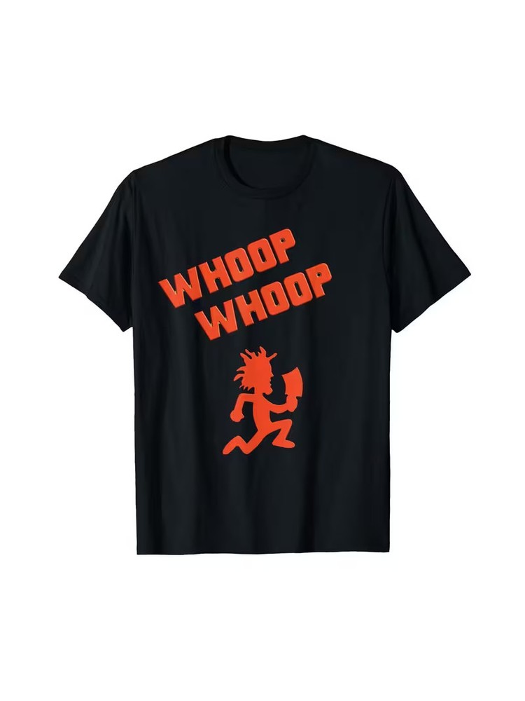 Men’s Juggalette ICP Whoop for Man T-Shirt – 220g Heavyweight Pure Cotton, Iconi