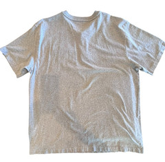 Carhartt Henley T Shirt Pocket Tee Mens Large Loose Fit Short Sleeve Gray K84