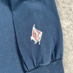 Vintage Volcom Shirt Mens Medium M Blue Long Sleeve Graphic Skater Logo 90s Y2K