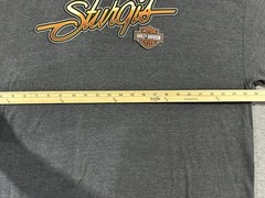 Harley Davidson Sturgis South Dakota Shirt 3XL Dark Gray Waterfall Deer 2011