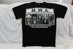 MEXICANS WITH ATTITUDE MWA MORELOS ZAPATA VILLA JUAREZ MARCOS MEXICO T-SHIRT