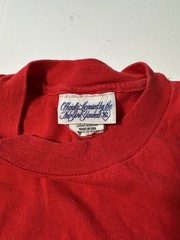 VTG Steadman Hi Cru New York Yankees Official T Shirt Red Men’s Sz Large