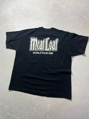 DDP Vintage 1996 Meat Loaf Rock And Roll World Tour Band Concert Tour Tee Rare
