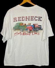 Vintage Redneck Stretch Limo Pick Up T Shirt Country Farm 90s Y2K Sz XL