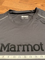 Marmot Gray Light Weight T-Shirt Mens XL