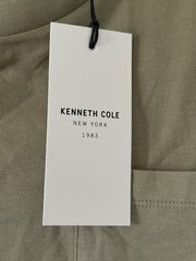 Kenneth Cole Small 100% Cotton Fatigue Green Knit Pocket Spring T-Shirt NWT $49