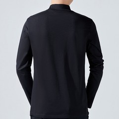 Mens Activewear Turtleneck Casual Long Sleeve Pullover Shirt Tops Undershirt