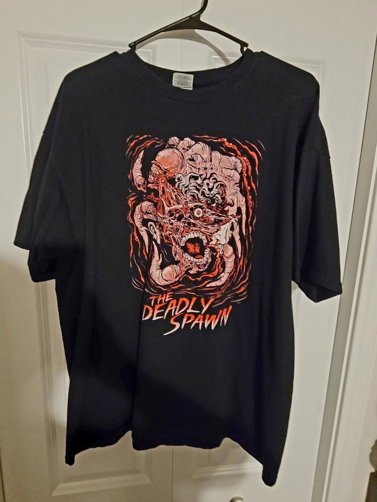 The Deadly Spawn Horror Movie XL 2006 Fright Rags T-shirt Rare OOP LTD Vintage