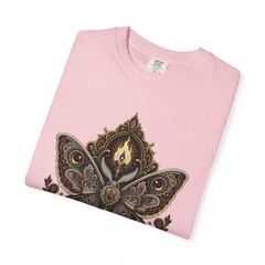Gothic Paisley Moth Reliquary T-Shirt Graphic