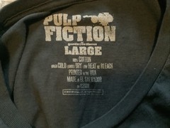 Pulp Fiction Uma Thurman Movie Shirt Size Large (2016)