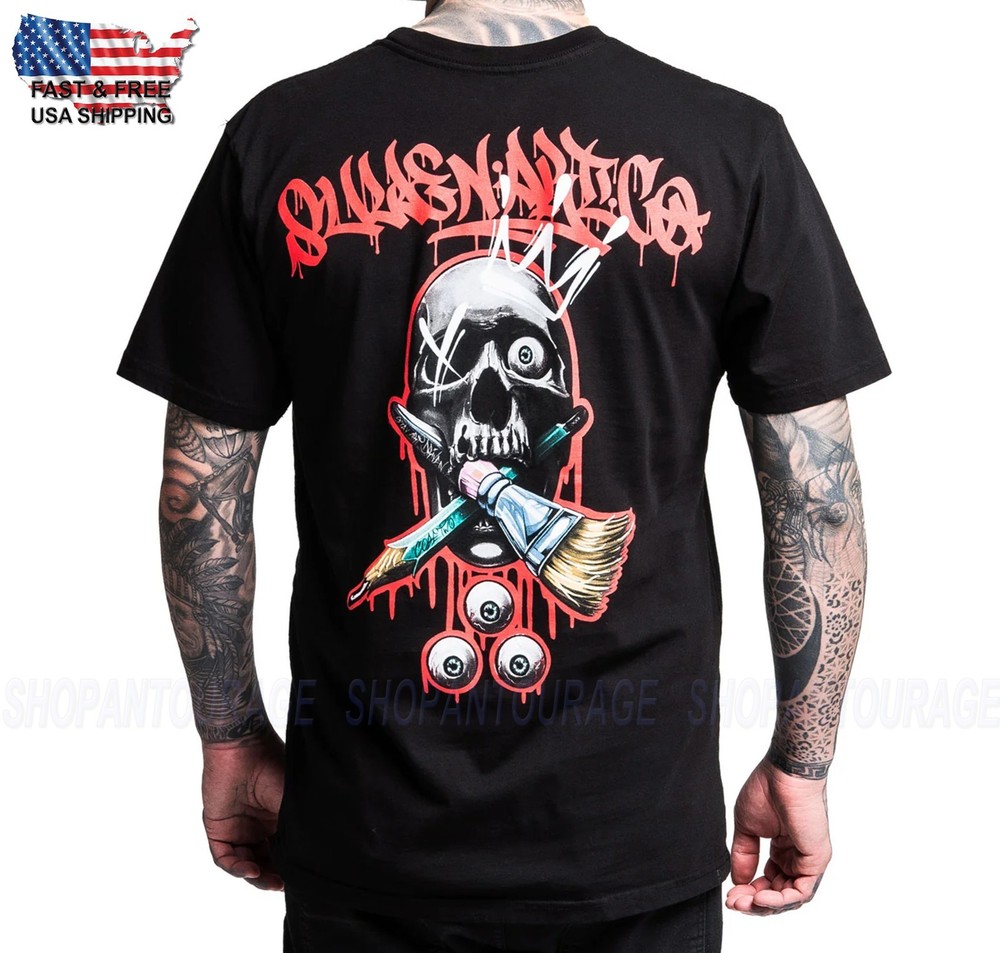 Sullen Art Collective Cobe Two Premium Fit SCM7777 Short Sleeve T-shirt For Men