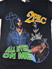 Tupac – 2 Pac – All Eyez On Me – T-Shirt – Size S