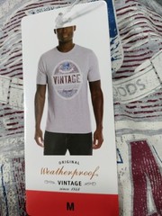 Weatherproof Vintage Gray, Blue And, Green Available From S To XXL 14.99 Each.