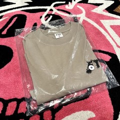 FTP Grave Logo Tee (Sand) – Size M – NEW – As Pictured