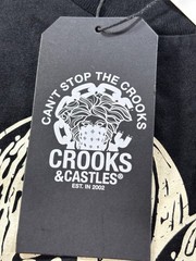 Crooks & Castles T Shirt Mens Sz XL “Trouble Makers” Angels NEW Double Sided