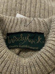 Other Brands WoolyBack Knit Sweater (Thick) M Wool BEG Solid Color