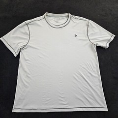 Reel Legends Reel Tec Gray Short Sleeve Performance T-Shirt Men’s L