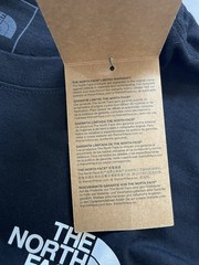 The North Face Evo Throwback SS Tee Black Logo T-Shirt Men’s Large NWT