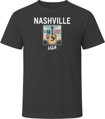 Nashville Usa Vacation Tourist Shop T Shirt