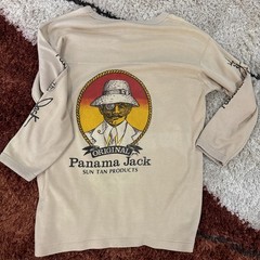 Vintage 80s Panama Jack Tee Single Stitch M / L Summer Beach