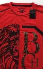 Men’s Bucheli T Shirt,Italian Style,Cotton,Slim Fit,Stretch S M….A21.