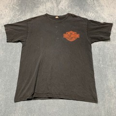 Yazbek Harley-Davidson Tijuana Baja T Shirt Mens Large Black Cotton Logo Outdoor