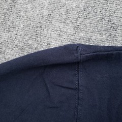 Champion T-Shirt Mens 1XL Blue Athleticwear Crew Neck Short Sleeves Cotton