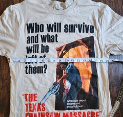 Hot Topic Authentic THE TEXAS CHAINSAW MASSACRE T-Shirt Men’s Size Small, NEW!!