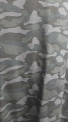 SLATE & STONE Long Sleeve Sweatshirt Camouflage Camo Men’s Large Gray Black