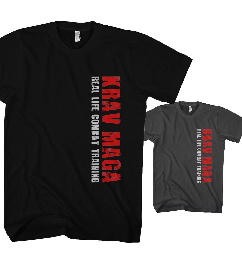 Krav Maga Real Life Combat Training Sports Mens T-Shirt KM22720