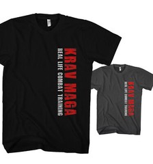 Krav Maga Real Life Combat Training Sports Mens T-Shirt KM22720