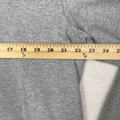 Nike Shirt Men’s Large Cowl Neck Gray Long Sleeve Logo