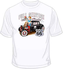 Full Service w/Smile T Shirt Choose Style, Size, Color Pinup Up to 4XL Tee 10296