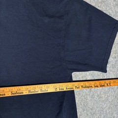 Russell Athletic T-Shirt Mens 3XLT Navy Blue Pro Cotton V-Stitch Heavyweight Tee
