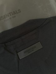 Fear of God Essentials Stretch Limo Black Short Sleeve T-Shirt Size X-Small (XS)