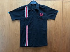 Vintage 1990’s Rocket From The Crypt Button Up Work Shirt w/ Patch punk rock M