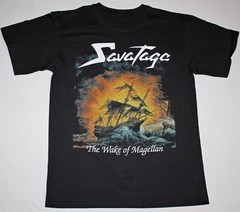 SAVATAGE MAGELLAN’S Wake up Cotton Black For Men T-shirt S-4XL NG2200