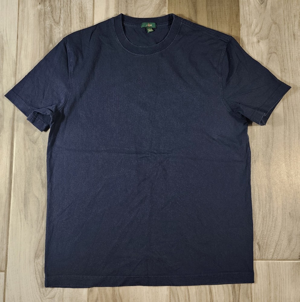 J. Crew Oarsman Navy Short Sleeve T Shirt Men’s Medium