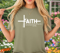 Unisex Hebrews 11:1 Christian T-Shirt, Men T shirt,Women T shirt Gift Religio